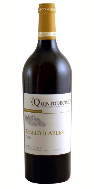 GIALLO D'ARLES - Greco di Tufo DOCG - Quintodecimo - Rosato Vini